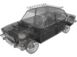 VAZ 2106 Lada 3D Model