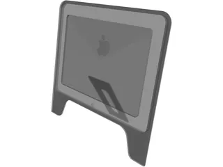 Monitor Flat Apple 3D Model