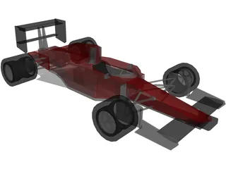 Race Car 3D Model