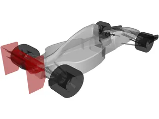 Race Car 3D Model