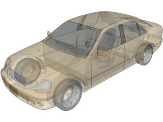 Toyota Progres (2001) 3D Model