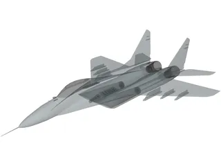 MiG-29 Fulcrum 3D Model