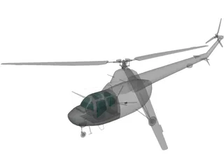 Mil Mi-1 3D Model