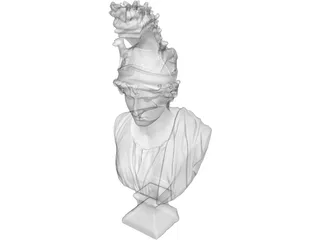 Bust Athena 3D Model