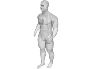Body Builder 3D Model