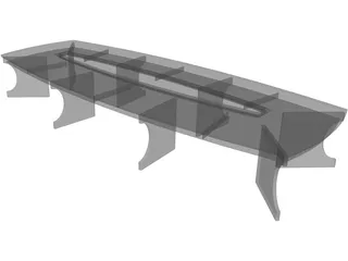 Conference Table 3D Model