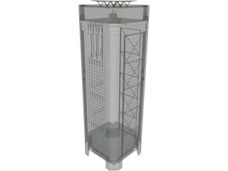 Skyscraper 3D Model