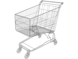 Shopping Cart 3D Model