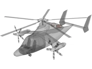 Eurocopter X3 3D Model