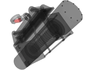 Winch 3D Model