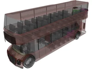 London Bus 3D Model