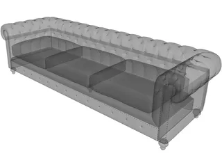 Chester Sofa 3D Model