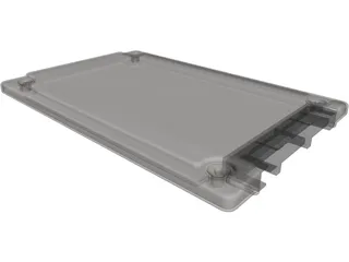 1.8 HDD SATA 3D Model