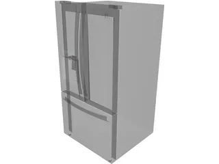 Kenmore ELITE 33 Fridge 3D Model