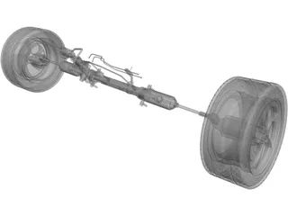 Power Steering 3D Model