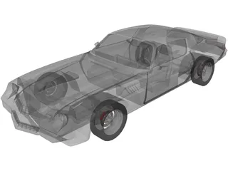 Chevrolet Camaro Z28 (1979) 3D Model