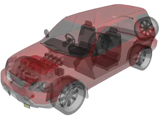 Honda CR-V (1997) 3D Model