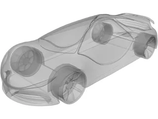 Z02 Concept Car 3D Model