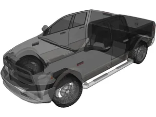 Dodge Ram (2013) 3D Model