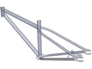 Specialized P2 Frame 3D Model