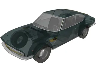 Fiat Dino Coupe (1967) 3D Model