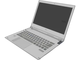 Acer Aspire S7 Notebook 3D Model