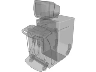 Ultrasound Machine 3D Model