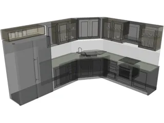 Peruvian Kitchen 3D Model