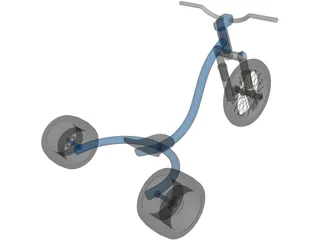 Drift Trike 3D Model