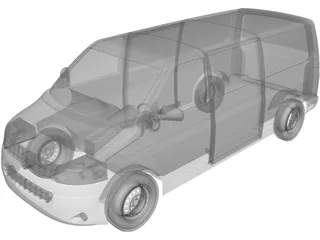 Volkswagen Transporter T5 3D Model