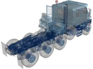 Oshkosh M1070 3D Model