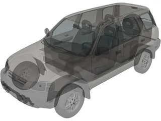 Honda CR-V (2001) 3D Model