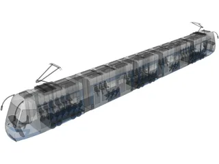 Electric train 3D Model