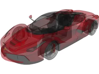 Ferrari LaFerrari 3D Model