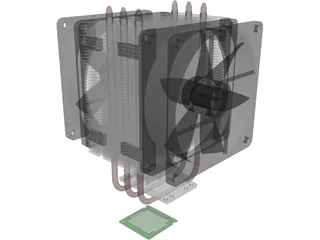 Cooler Master TX3 3D Model