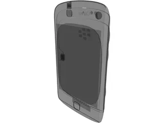 BlackBerry Curve 9380 3D Model