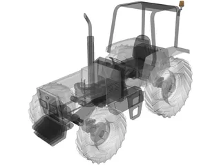 Tractor 3D Model