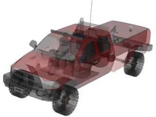 Dodge Ram 2500 (2013) 3D Model