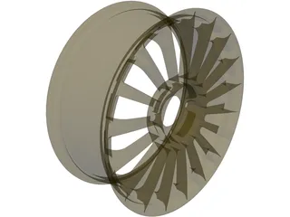 Wheel Scorro S-173 3D Model