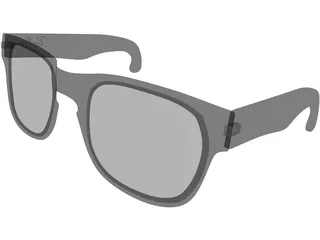 Rayban Sunglasses 3D Model