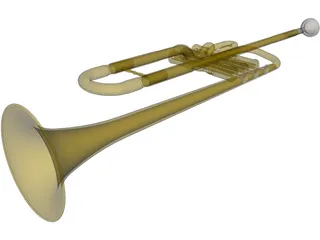 Trumpet 3D Model