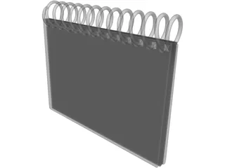 Sketch Book 3D Model