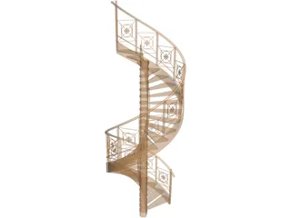 Stairs 3D Model