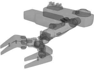 Robot Arm 3D Model