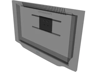 Panasonic Plasma TV 3D Model