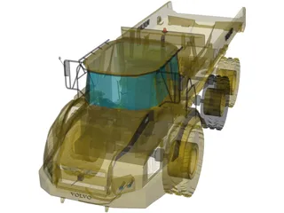 Volvo A25E 3D Model