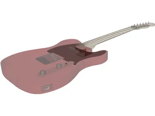 Fender Telecaster 3D Model