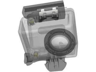 Gopro Hero2 3D Model