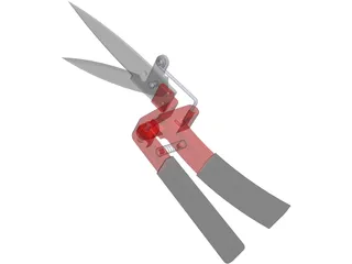 Garden Scissors 3D Model