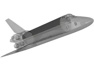 Discovery Space Shuttle 3D Model